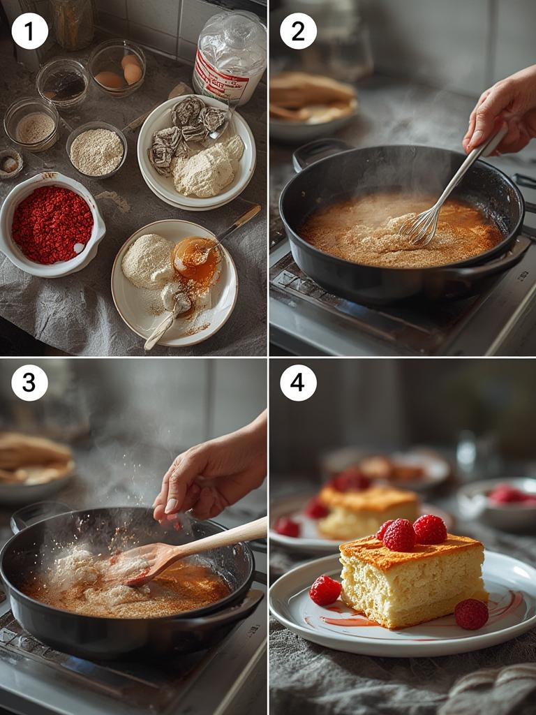 Rosewater Raspberry Sponge Cake - A Heavenly Floral Dessert Bliss! 3 Rosewater Raspberry Sponge Cake 2