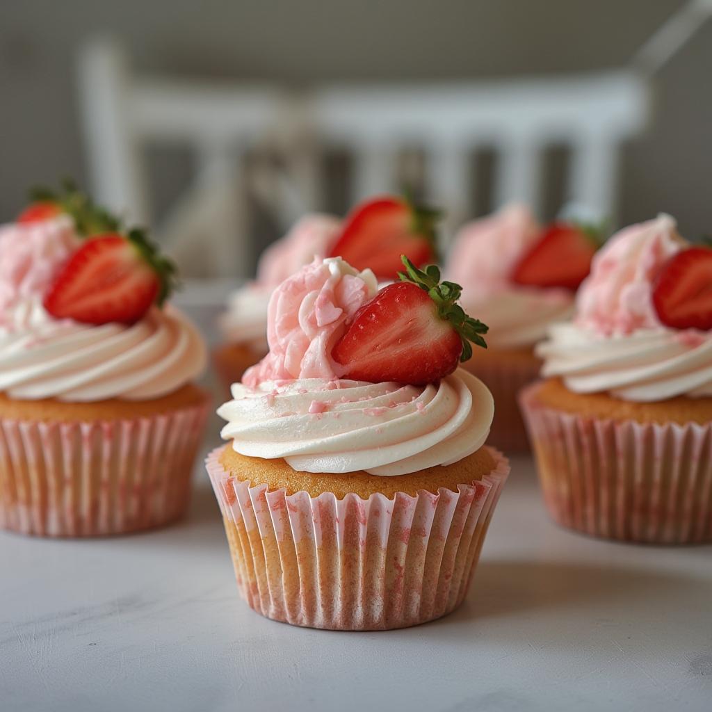 Strawberry Stroller Cupcakes 6