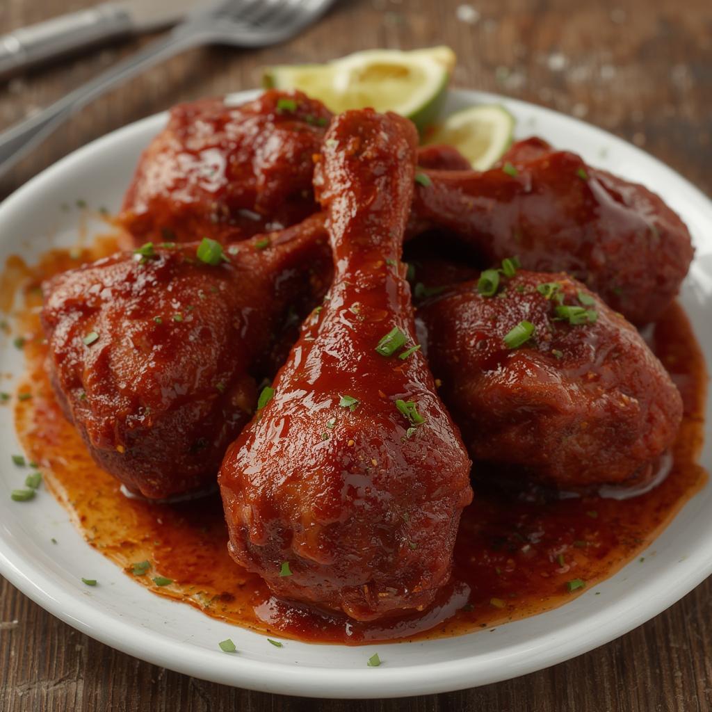 Sweet Spicy BBQ Drumsticks