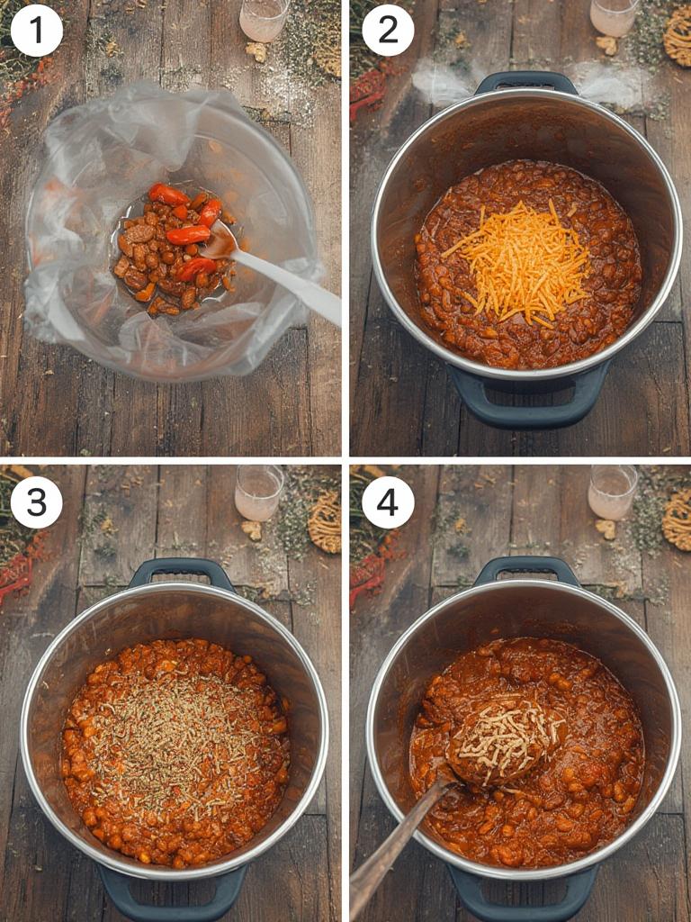 Tailgate Chili Bar Setup 876