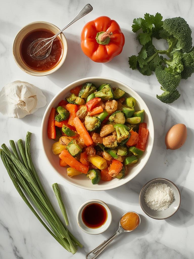 Vegetable Stir-Fry With Ginger Soy Sauce : Saucy & Sensational Weeknight Winner! 2 Vegetable Stir Fry With Ginger Soy Sauce 1