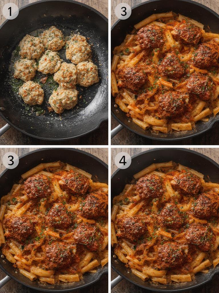 Cajun Steak Bites with Pasta 5
