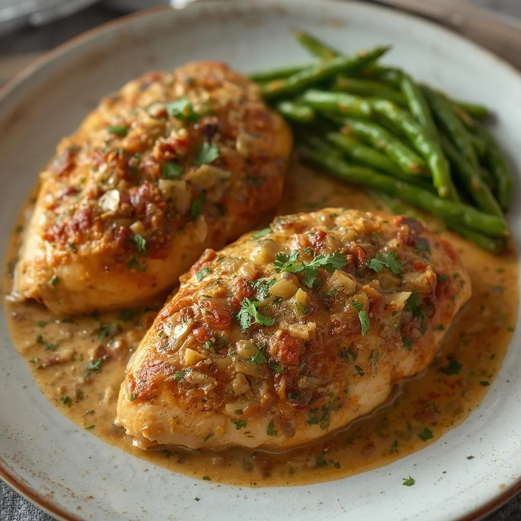 Home Loinzou 18 Creamy Tuscan Chicken Breasts
