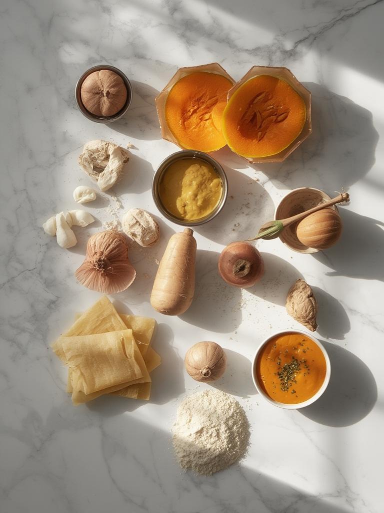 Ginger Carrot Pumpkin Soup – Cozy, Soul-Soothing Comfort ! 2 Bowl of Ginger Carrot Pumpkin Soup garnished with seeds