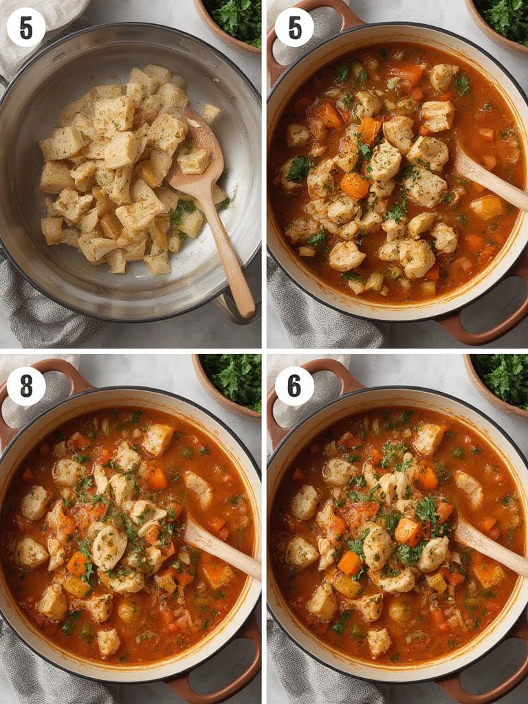 Cozy Comfort: Savor Our Hearty Italian Chicken Veggie Soup! 3 Hearty Italian Chicken Veggie Soup 2