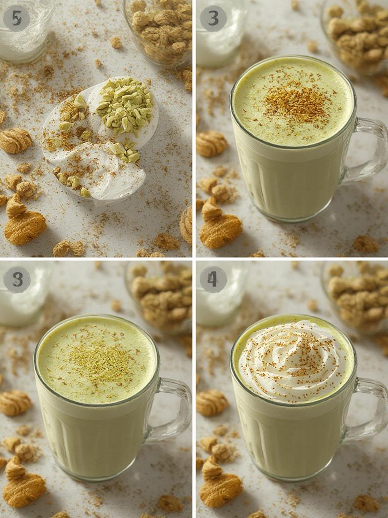 Making Iced White Chocolate Mocha