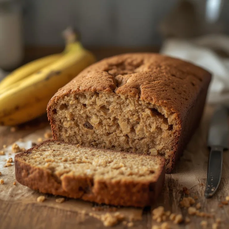 Oat Flour Banana Bread