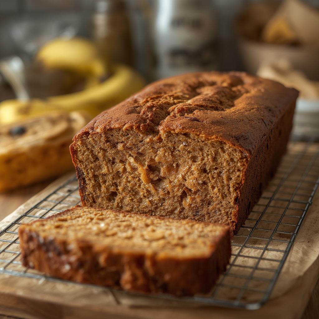 Peanut Butter Banana Bread