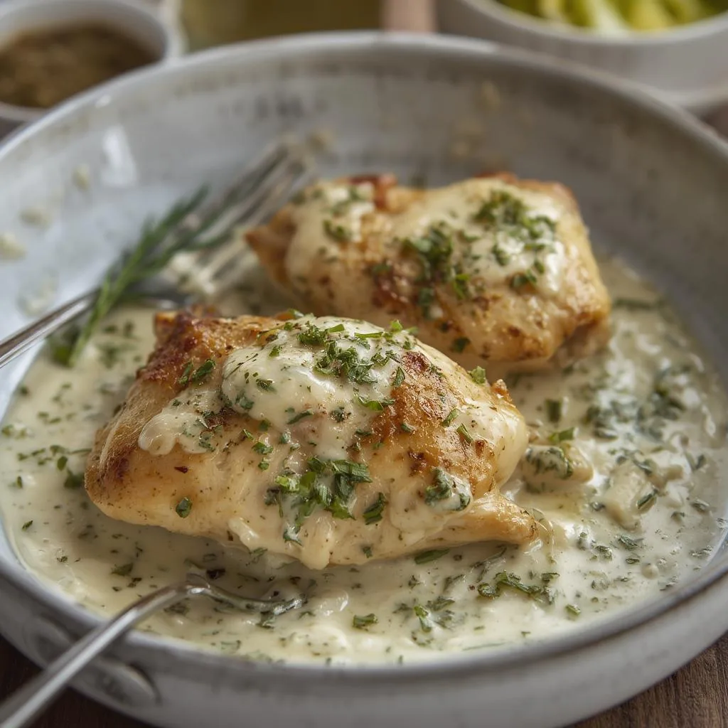 Home Loinzou 17 Sour Cream Chicken with Herbs