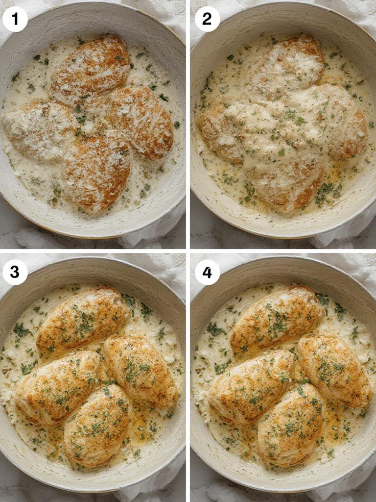Sour Cream Chicken with Herbs 5