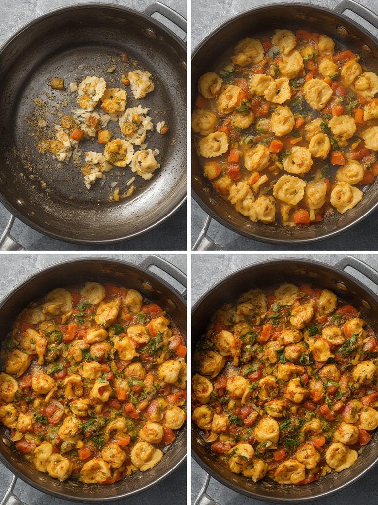Tortellini Veggie Stir-Fry : Delicious Quick & Easy Recipe 3 Tortellini Veggie Stir Fry 2