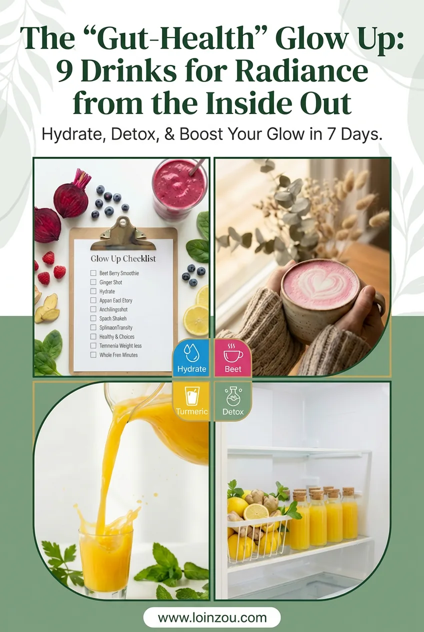 Home Loinzou 1 The "Gut-Health" Glow Up: 9 Drinks for Radiance from the Inside Out