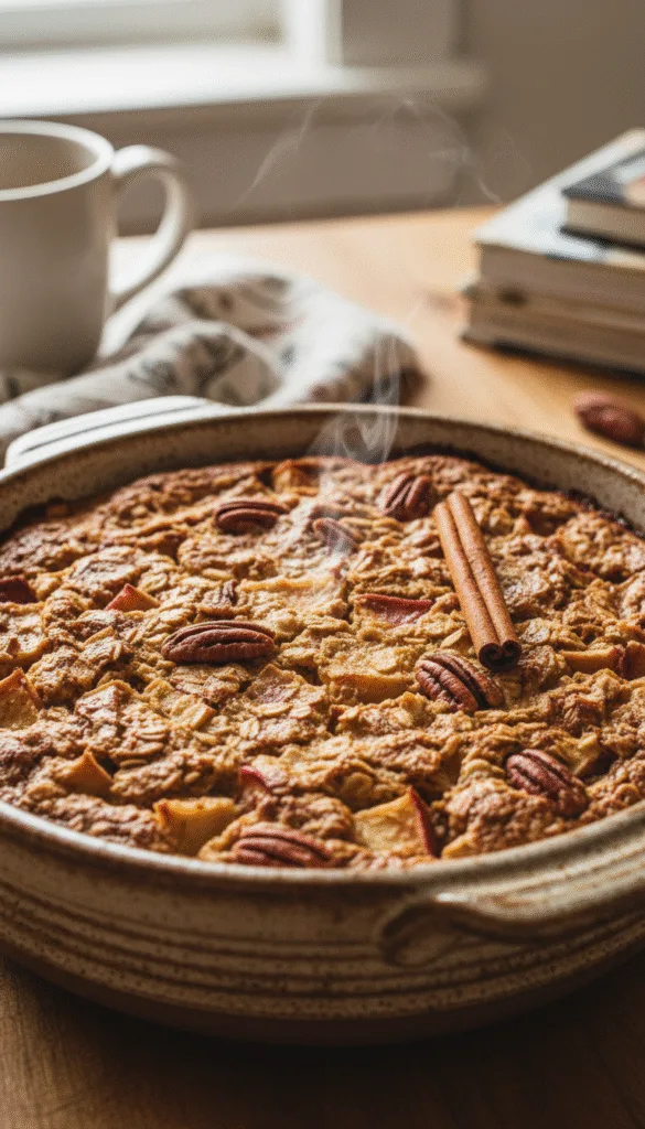 21 Easy Winter Breakfast Presentation Hacks to Try 14 Original baked oatmeal 202602222217