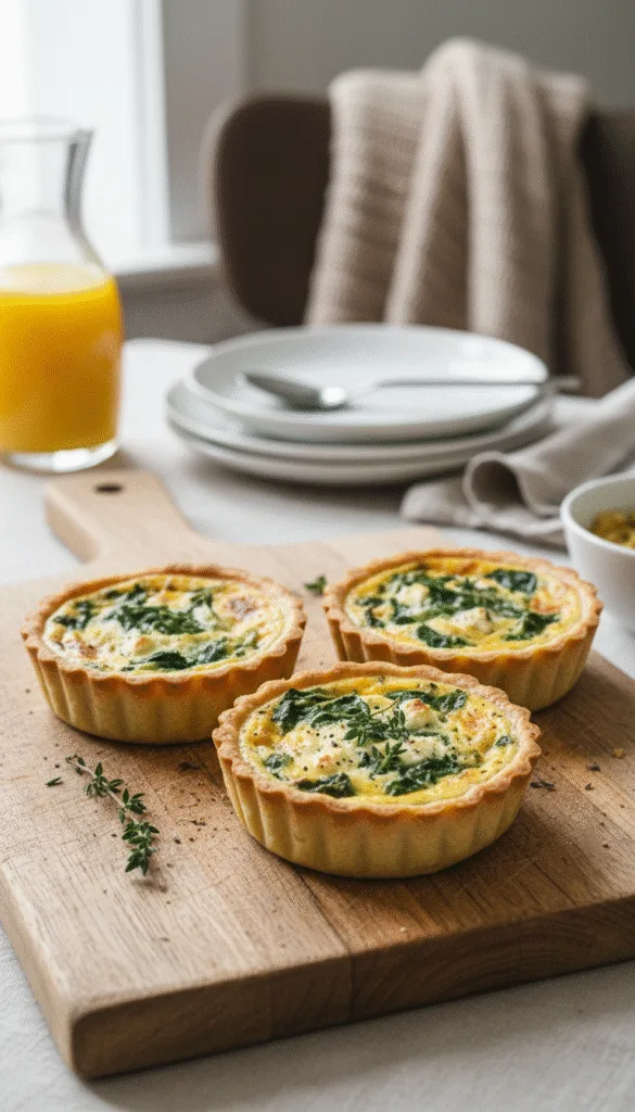 21 Easy Winter Breakfast Presentation Hacks to Try 8 Original little quiches 202602222213