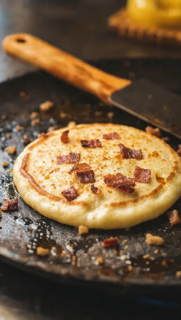 original bacon pancakes critique can look messy an