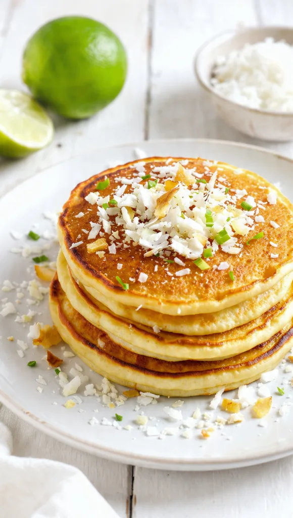 original coconut pancakes critique lacks vibrancy