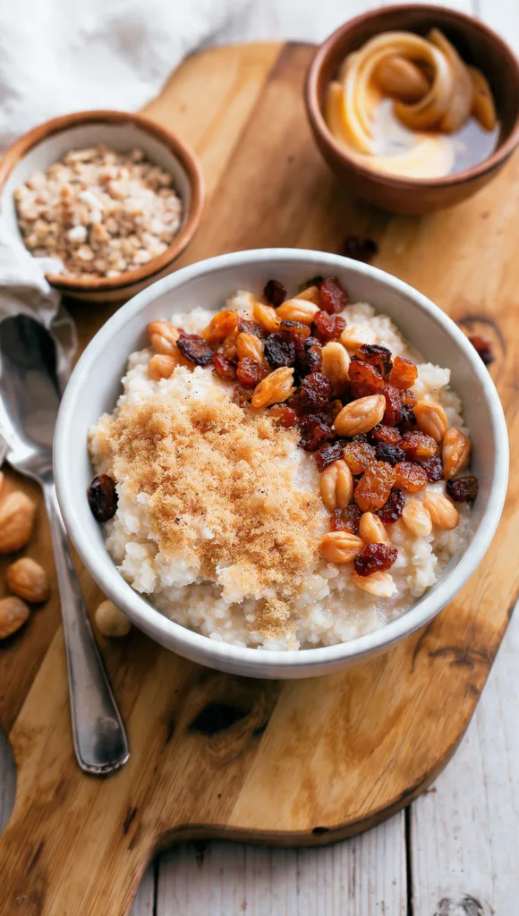 original oatmeal board with toppings critique the