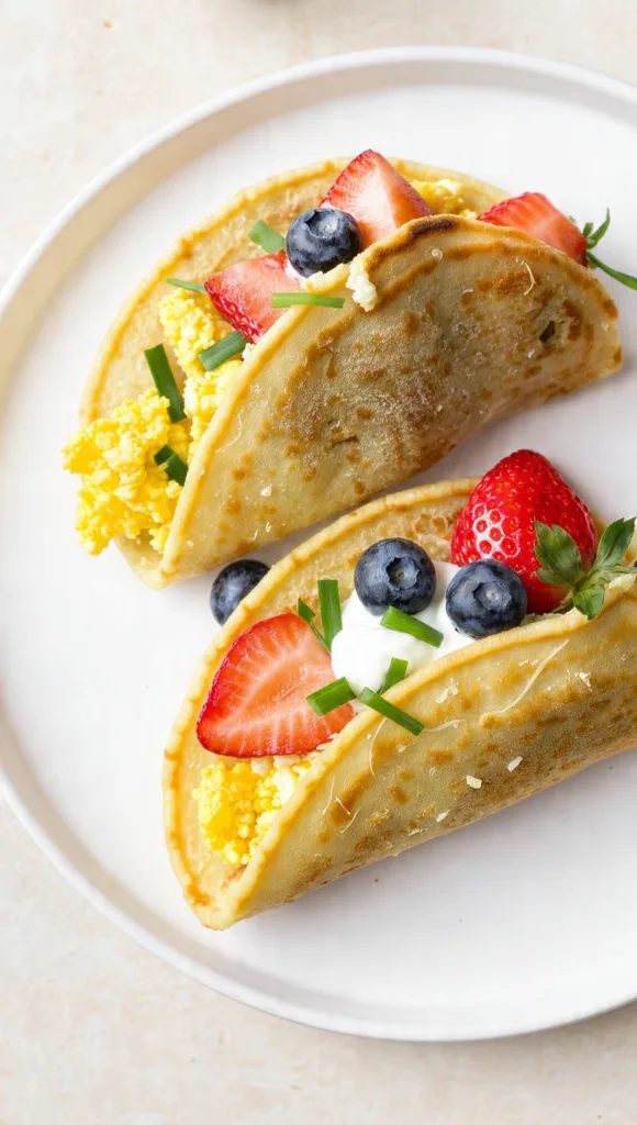 original pancake taco critique could look messy or