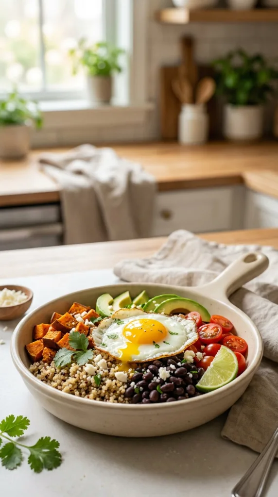 A clean vertical 23 photograph of a breakfast quin 6cfccf63ca