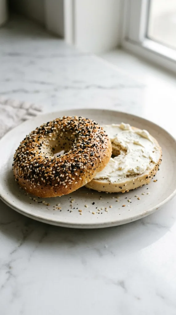 3 Irresistible 2-Ingredient Bagel Recipes to Try Today 2 Bagel with cream cheese 56ed546250