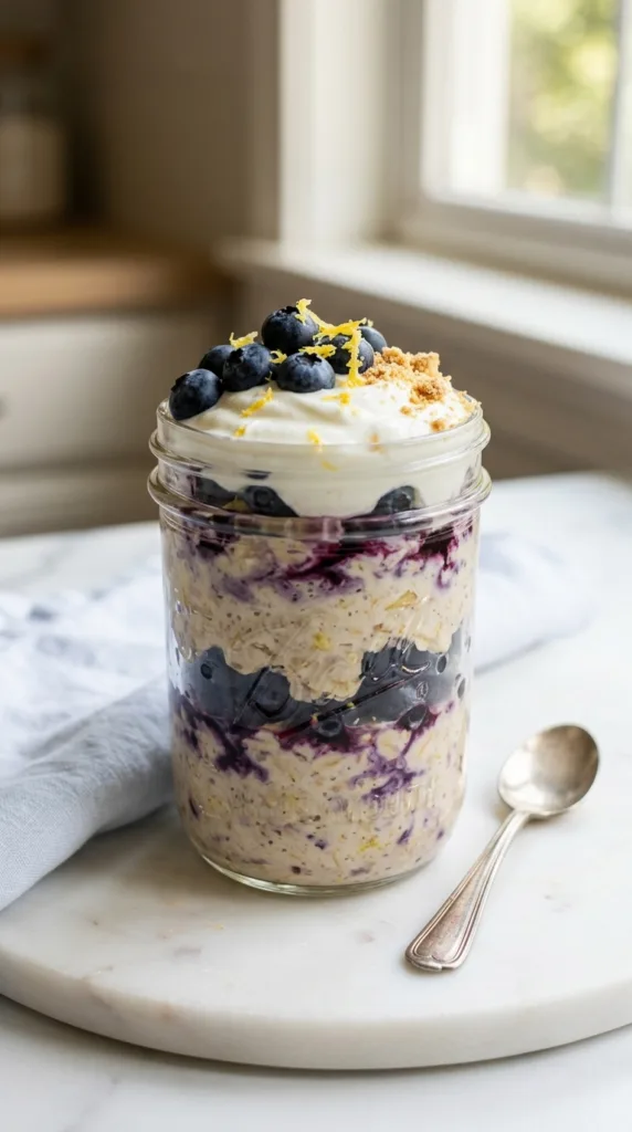 Blueberry lemon cheesecake oats 9f47bdef89