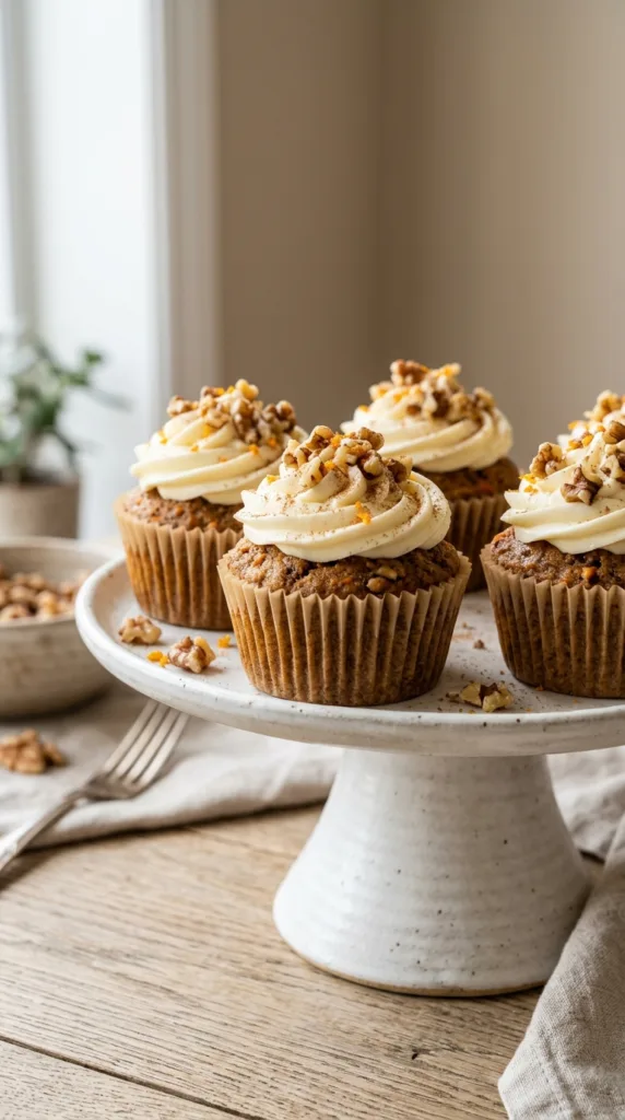 Carrot cake muffins with frosting 480ce0125d