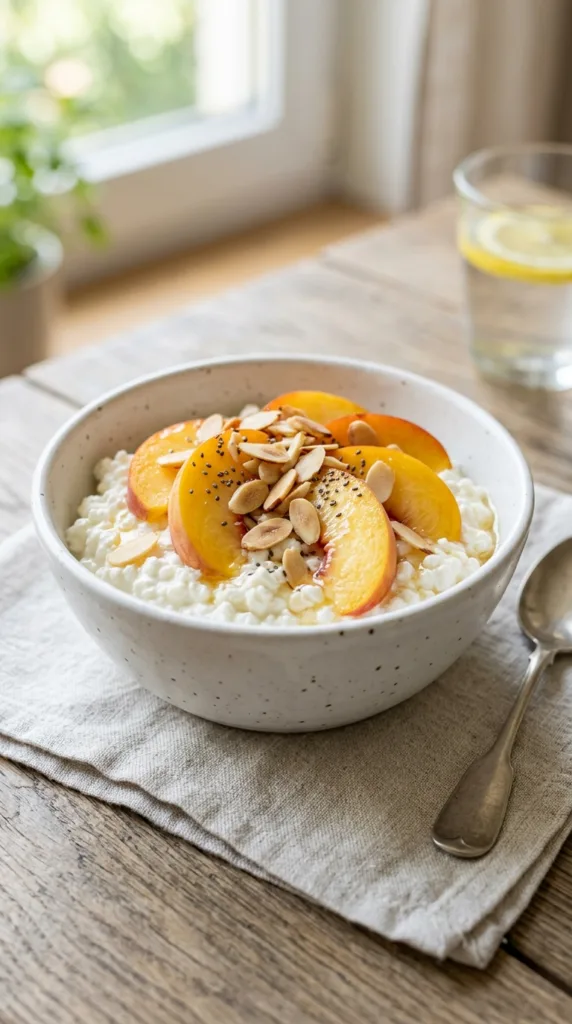 Cottage cheese with peaches dbdc0b58c4 1