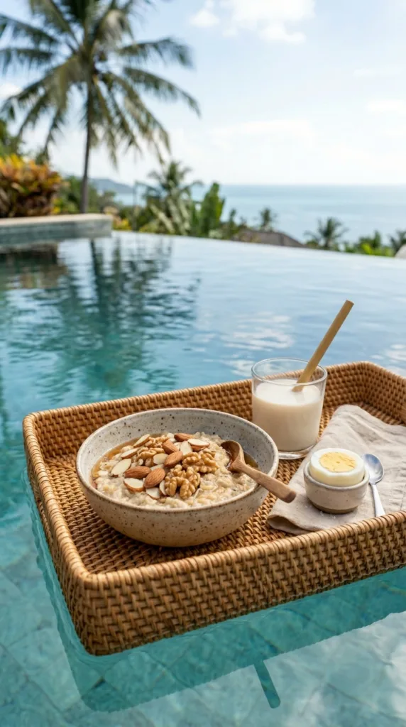 Floating breakfast with oatmeal 763bdfbbf5