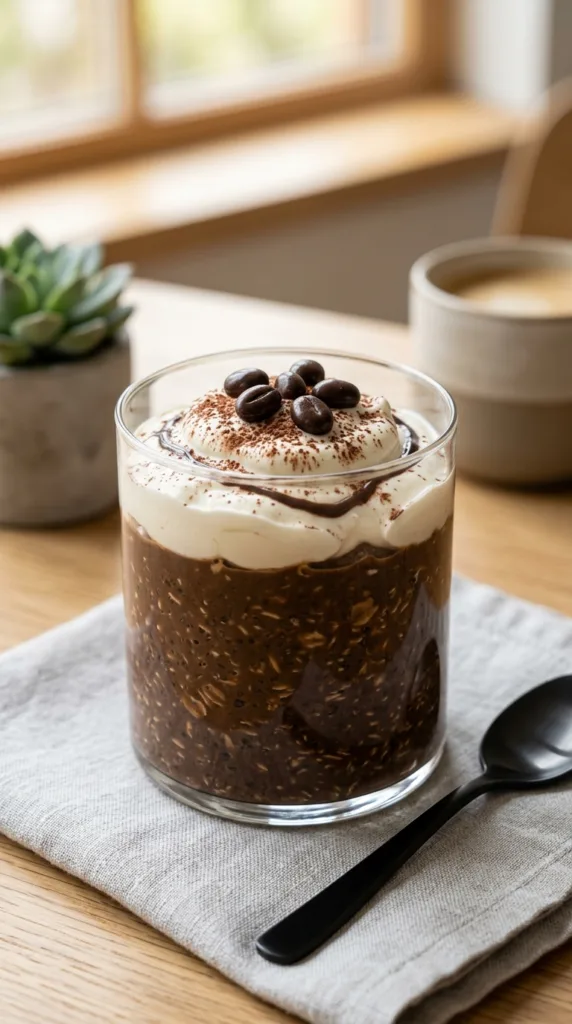 Mocha latte overnight oats 54e76a2bc9