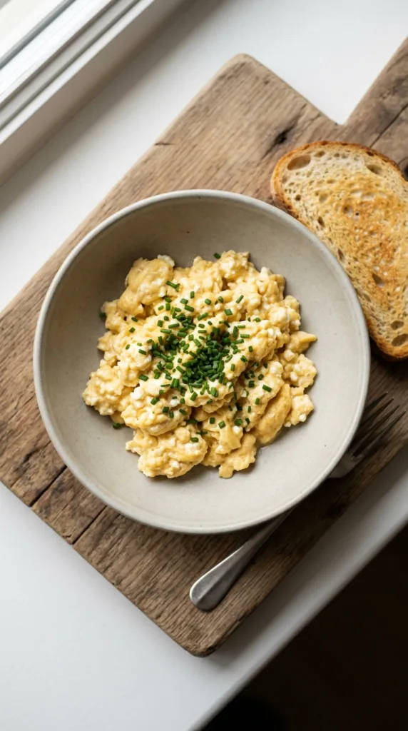 Scrambled eggs with cottage cheese 7bc56b5ba5