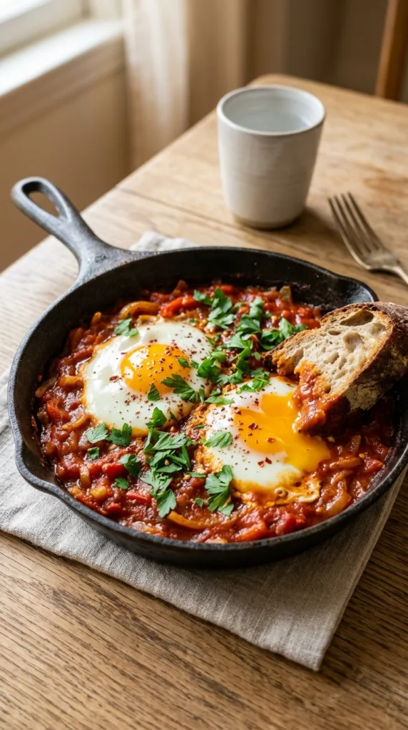Shakshuka with poached eggs 3f4e1e17f6