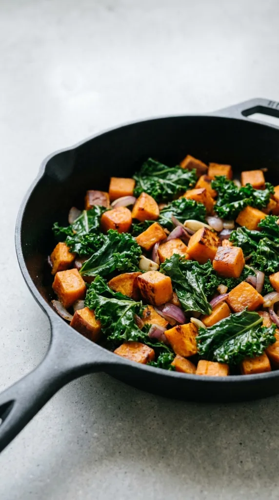 Sweet potato kale hash skillet 25030b2625