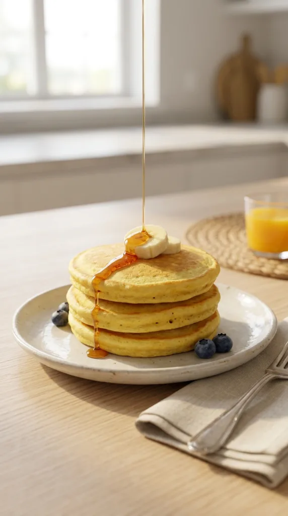 3-Ingredient Banana Pancakes: Your Go-To for a Quick & Healthy Breakfast 2 Three banana pancakes stack fd60fb1c76