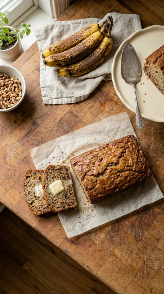 6 Best Breakfast and Brunch Recipes for Lazy Weekends 3 Banana bread sliced 202604251118