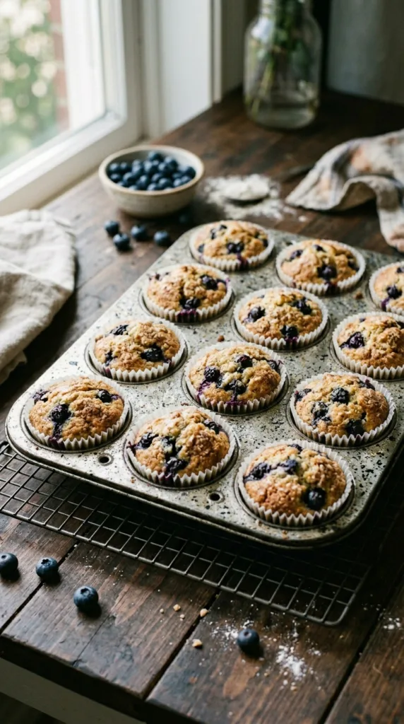 Blueberry muffins on 202604261019