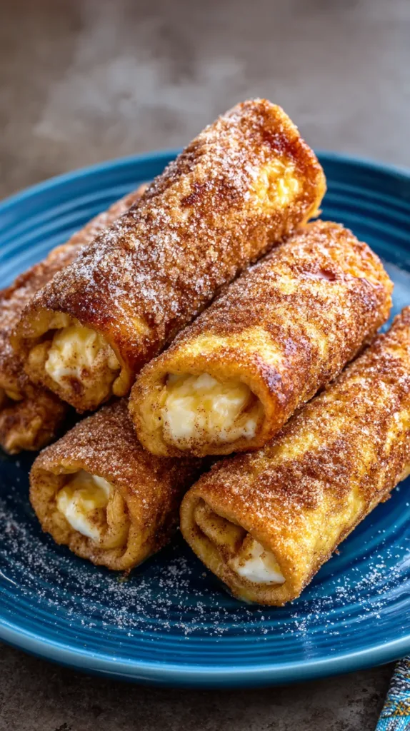Cinnamon Sugar French Toast Roll Ups 3