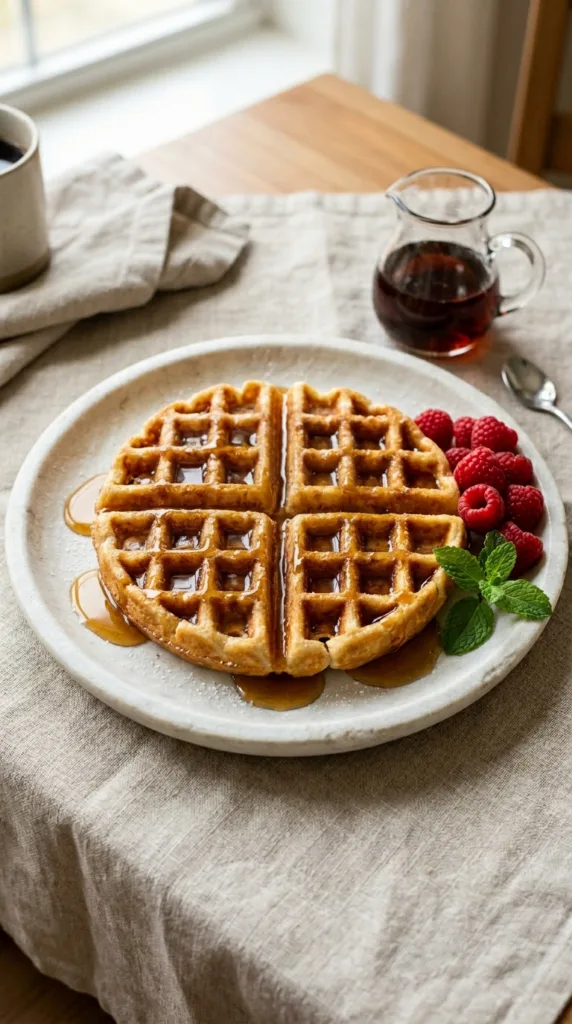 9 Easy Breakfast Recipes to Start Your Day Right 3 Four waffles with 202604251052
