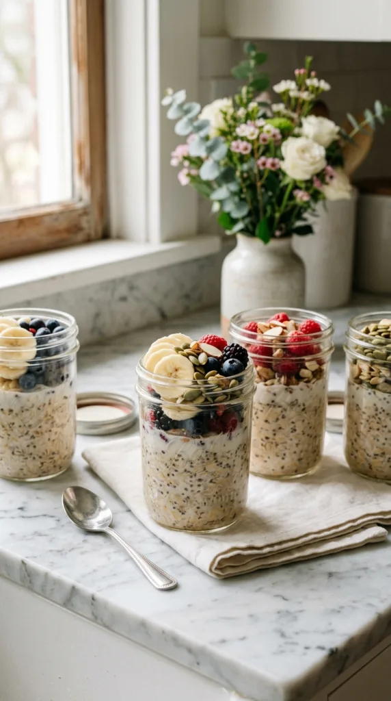 6 Best Breakfast and Brunch Recipes for Lazy Weekends 7 Mason jars with 202604251122