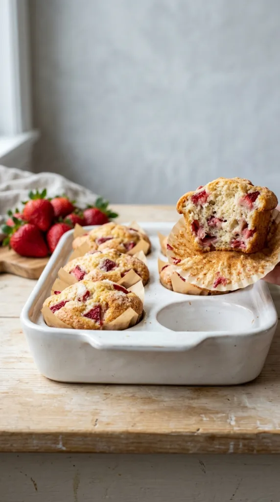 9 Easy Breakfast Recipes to Start Your Day Right 10 Six strawberry muffins 202604251058