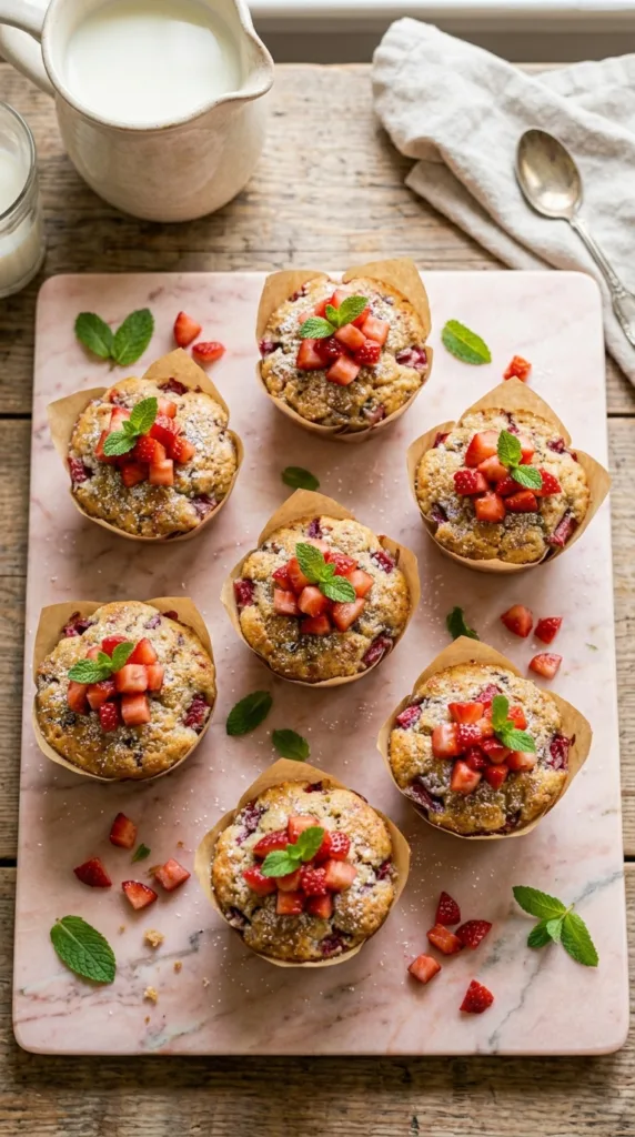 Strawberry muffins on 202604261021