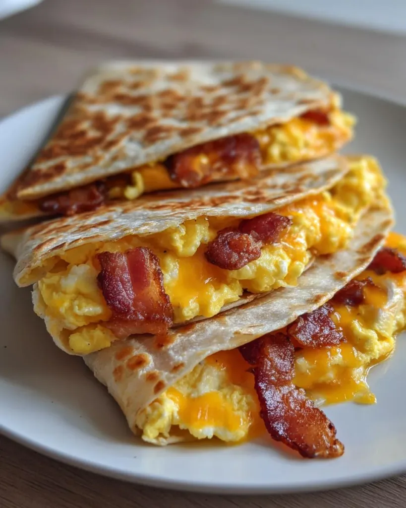 cheese breakfast quesadillas 1