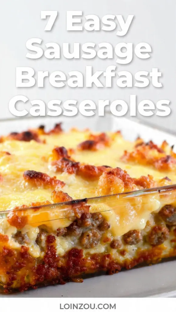 5 Easy Make-Ahead Breakfast Casseroles for Stress-Free Mornings 8 generate pinterest pin visual concept in the food 32
