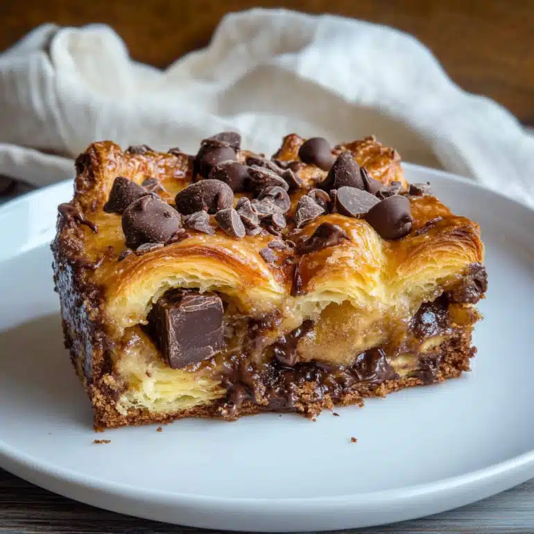 pakoblog Chocolate Croissant Breakfast Bake front angle shot lo d0390542 4b2c 436c a744 925dfb87e404