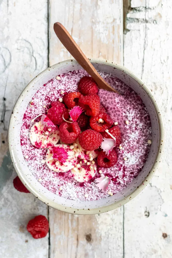 raspberry chia pudding 1 copy