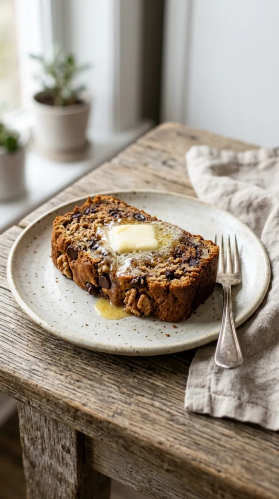 5 Sweet Breakfast Bakes & Breads to Make Your Mornings Magical 2 Banana bread slice on plate 202605141439