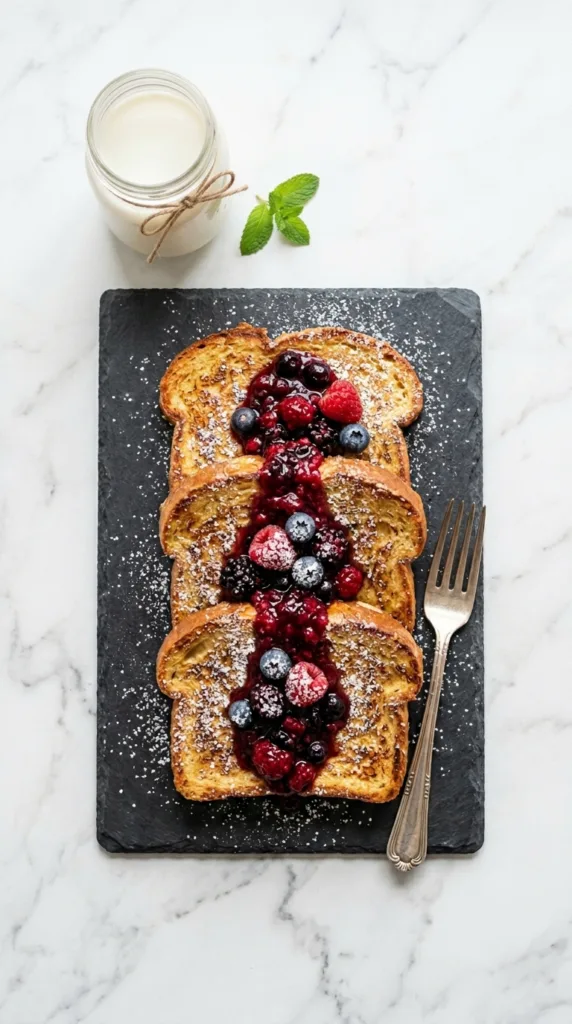 Brioche French toast with berry 202605141516