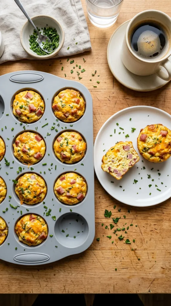 Egg muffins with ham cheese 202605021838