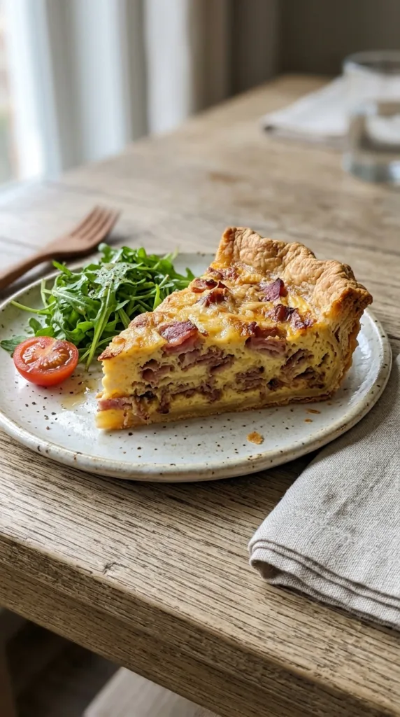 Quiche Lorraine on plate 202605141517