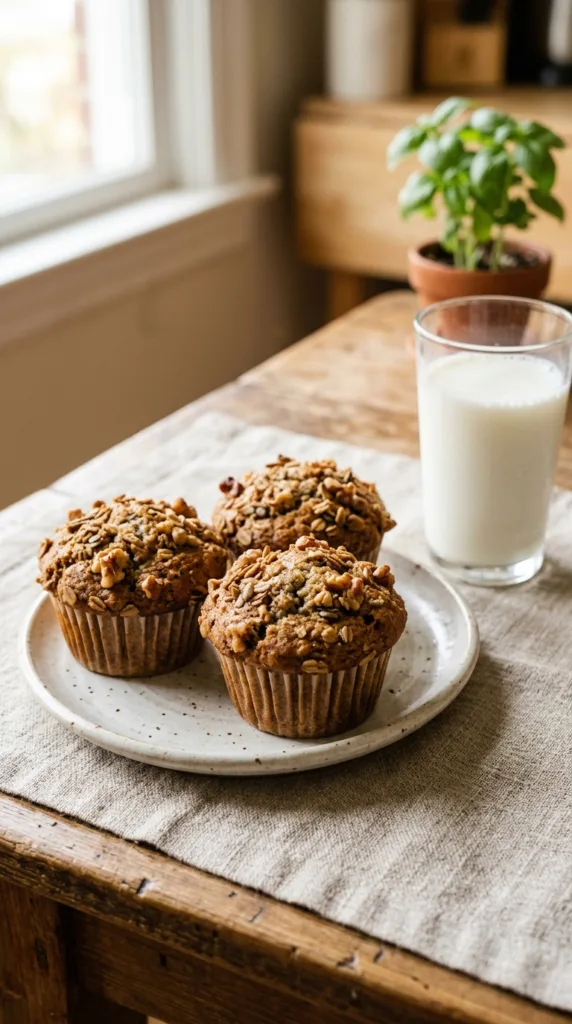 9 Easy Breakfast Recipes to Start Your Day Right 9 Three muffins and milk 202605012022