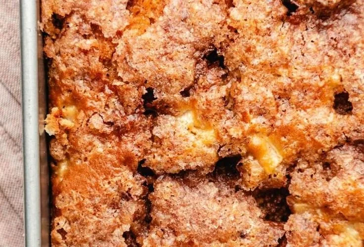 Delicious Cinnamon Apple Cake with warm spices and fresh apples